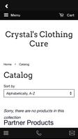 Crystal's Clothing Cure capture d'écran 2