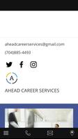 Ahead Career Services الملصق