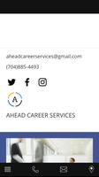 Ahead Career Services پوسٹر