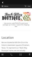 Back Alley Boutique تصوير الشاشة 2