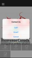 برنامه‌نما Bienvenue canada immigration عکس از صفحه