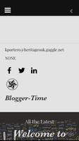 Blogging Time 海报