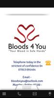 Bloods4you Book Today Plakat