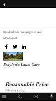 Braylon's lawns captura de pantalla 1