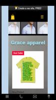 Grace apparel الملصق