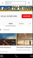 GS ALL IN ONE KING YT CHANNEL Plakat