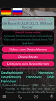 Deutsch lernen online poster