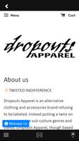 Dropouts Apparel screenshot 1