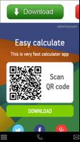 Easy calculator โปสเตอร์