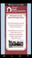 Ekkehard Zweigler Transporte poster
