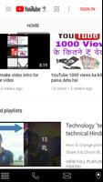 Hindi YouTube syot layar 1