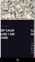 I AM RICH الملصق