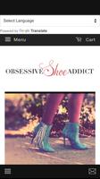 Obsessive Shoe Addict Poster