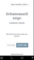 Or Swimwear Design Affiche