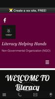 Literacy Helping Hands Plakat