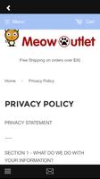 Meow Outlet Poster