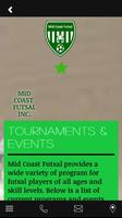Mid Coast Futsal syot layar 2