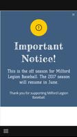 Milford Legion Baseball 海報