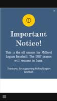 Milford Legion Baseball पोस्टर