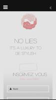 NO LIES APP plakat