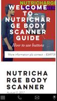 NUTRICHARGE BODY SCANNER GUIDE پوسٹر