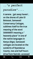 برنامه‌نما Lakeside Cottages Samawati عکس از صفحه