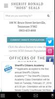 Sevier County Sheriff's Office captura de pantalla 1