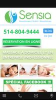 Sensia Massage Affiche