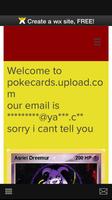 pokemon card پوسٹر