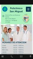 POLICLINICO SAN MIGUEL Affiche