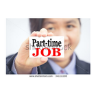 part time job with android icon