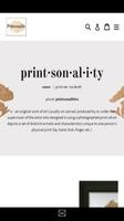 Printsonality постер