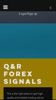 QR Forex signals Affiche