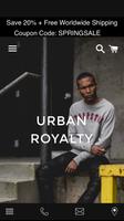 Urban Royalty Clothing Affiche