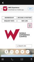 برنامه‌نما WORLD EXPERIENCE CAMPUS عکس از صفحه