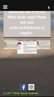 White Sands Hair Products Cartaz