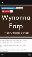 Wynonna Earp Scripts capture d'écran 2