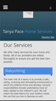 Tanya Pace Home Services syot layar 1