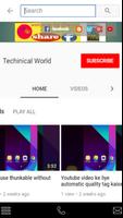 Technical world-poster