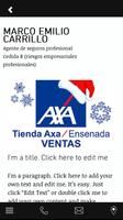 Tienda Axa Seguros Ensenada اسکرین شاٹ 3