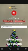 Travel Burma Plakat