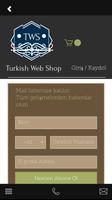 Turkish Web Shop capture d'écran 1
