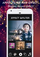 Animated Diwali 2017 Video Maker Pro -Video On Pic screenshot 3