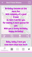 Birthday Wishes screenshot 3