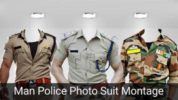 Police Suit Photo Editor Plakat