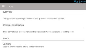 Lecteur code barre & QR screenshot 1