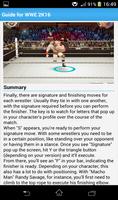 Guide for WWE 2K16 GamePlay تصوير الشاشة 1