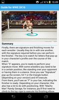 Guide for WWE 2K16 GamePlay imagem de tela 1