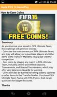 Guide FIFA 16 GamePlay تصوير الشاشة 2