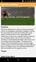 Guide PES 2016 GamePlay 截圖 3